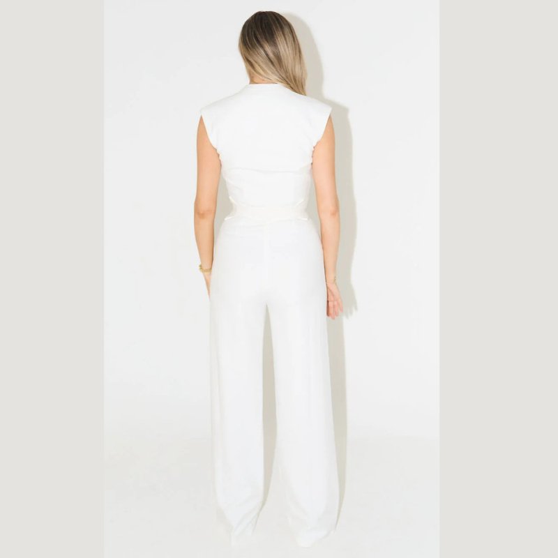 MuseFlex Sleeveless Jumpsuit - Vibayaa